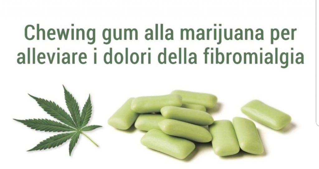 Chewing gum alla marijuana per alleviare i dolori della fibromialgia