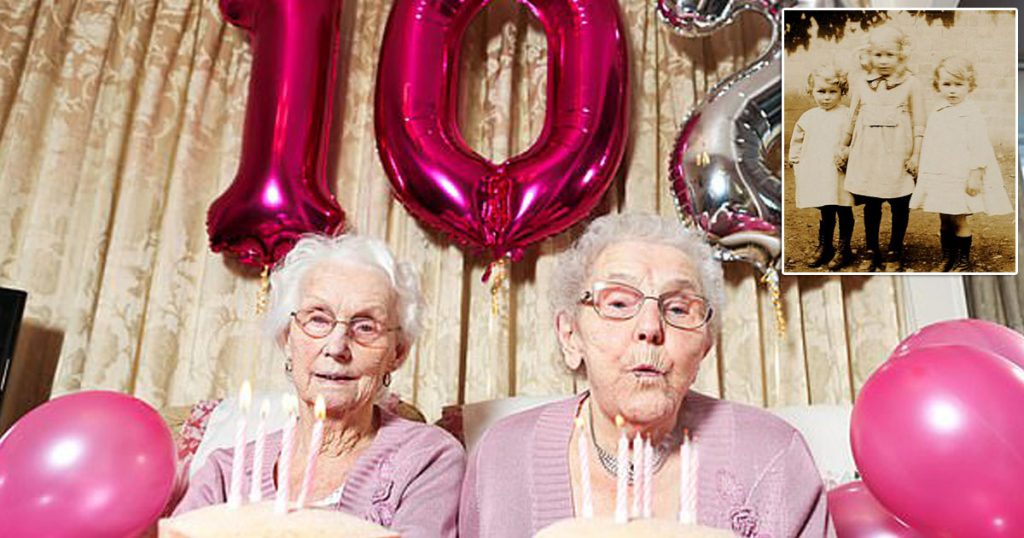 Le gemelle che festeggiano 102 anni: “Ecco il nostro segreto”
