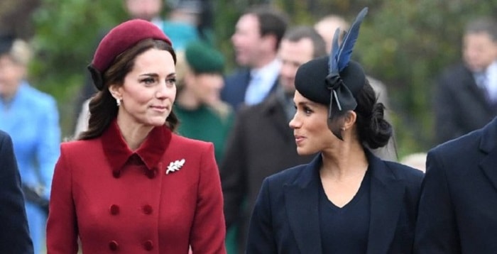 Meghan Markle e Kate Middleton litigano durante il pranzo di Natale