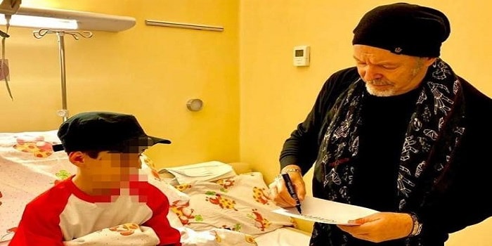 Vasco Rossi ha fatto visita ai piccoli pazienti dell’Ospedale di Bologna