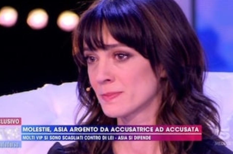 Si è riusciti a far piangere Asia Argento in tv, atroce il prezzo da pagare per la prima serata