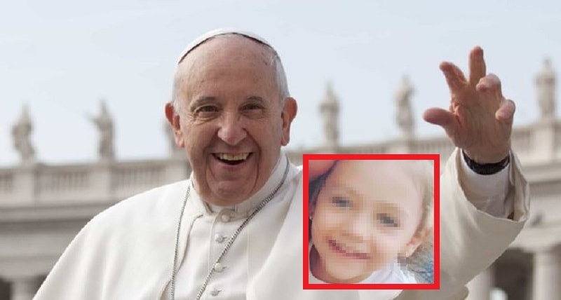 Papa Francesco, incontrerà Noemi: “Quello che è accaduto è un vero miracolo”