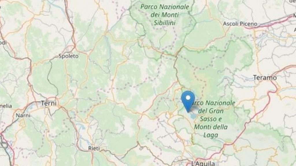 “Torna la paura”, nuova scossa di terremoto a L’Aquila: avvertito da Amatrice a Pescara