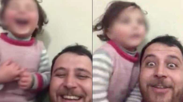 Bombardamenti in Siria: padre inventa gioco come nel film “La vita è bella” di Benigni. VIDEO