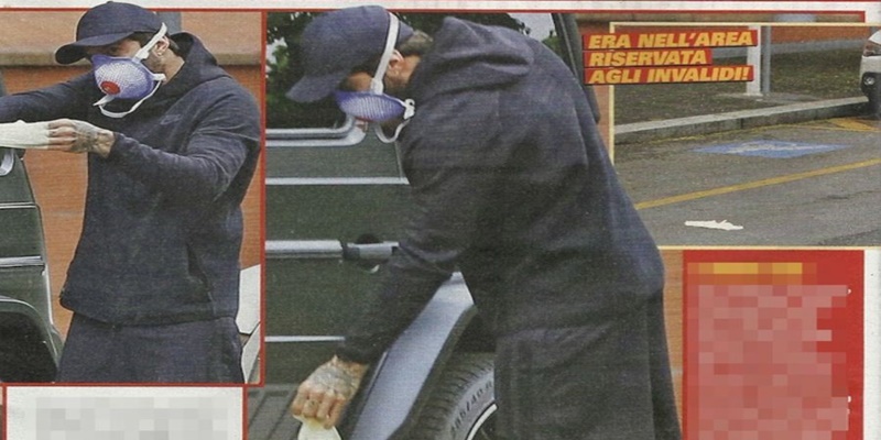 “Vergogna”. Bufera sul famosissimo Vip italiano. Parcheggia al posto disabili e poi butta i guanti per strada.