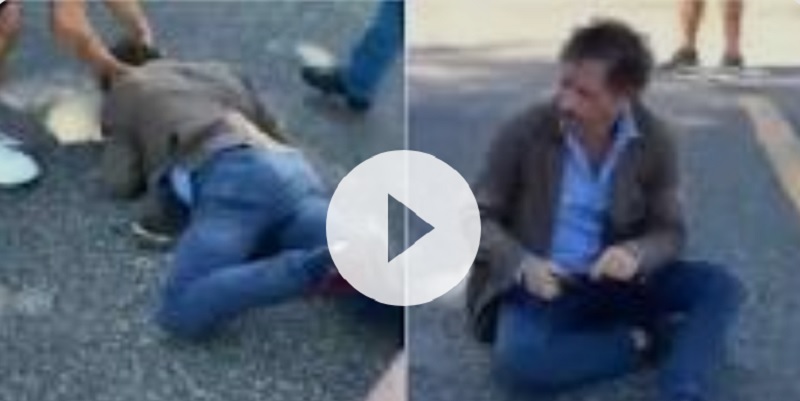 Borrelli, aggredito e picchiato a sangue per strada (Video)