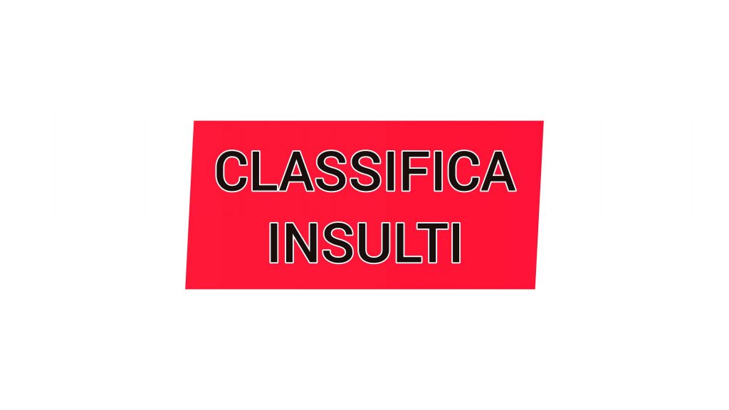 Classifica insulti