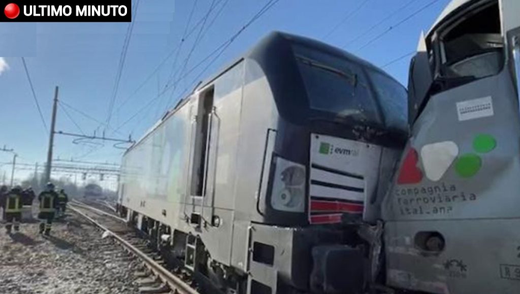 Italia, scontro tra due treni poco fa. Ci sono diversi feriti: soccorritori sul posto