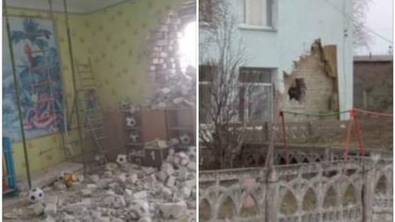 Crisi Russia-Ucraina, partito il primo attacco: colpito un asilo. Video