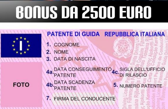Bonus patente 2022 fino a 2500 euro: a chi spetta e come funziona
