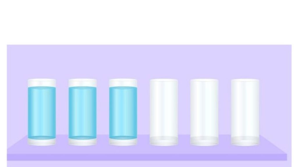 Test Logica | 6 bicchieri d’acqua e 1 mossa a disposizione: vuoi provarci?